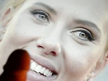 Cum On Scarlett Johansson