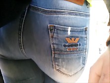 Large Booty Milf In Trousers