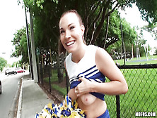 Cheerleader Gets Pounded Hard
