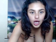 Dayana Nude Dance In Front Of Window- Slapping Tits