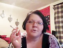 Plump Bitch Prepared A Masturbation Show For Her Viewers