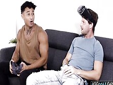 See What Happens When 2 Guys Watch Vr Porn Together!