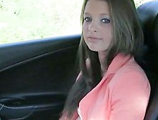 Tiny Brunette Has A Nice Fuck On Her Way To The Shopping Center