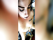 Goth Punk Whore Gigantic Tits Intense Orgasam Vibrator Squirts Masturbation
