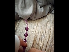 Anal Beads And Moaning