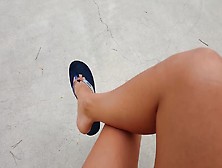 Showing Off My Sexy Feet And Cute Toes