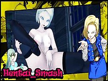 Android 18 Fingers Her Pussy In A Secluded Getaway - Dragonball Hentai.