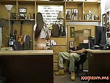Pretty Babe Gets Drilled At The Pawnshop