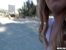 Godlike Blond Teen Whore Allie James Is Sucking Cock Hard