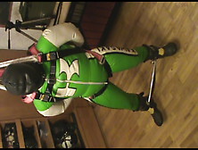 Green And White - Suspended Bikerslave