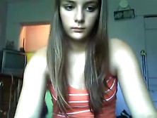 Young Russian Cutie Naked On Webcam