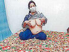 Desi Paki Girl Showing Round Big Boobs