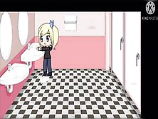 Gacha Fun In The Bathroom