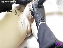 Korean Femdom Tattoo Testicle Human Shit Pig 001