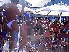 Wet Nude Sluts Pool Party At Key West Fantasy Fest