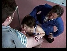 French Sweetie Banged By Two Hot Guys On A Film