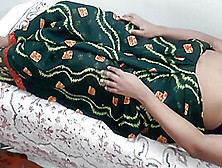 Gorgeous Xxx Indian Green Saree Aunty Does Fingering Boob Press & Receives Sperm Shot From Devar