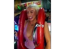 Compilation Of Tits Flopping On Slingshot Rides