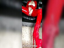 Lady Oups Catsuit And Toy