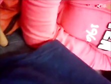 Tiny Girl Touches My Cock On The Bus