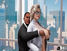 A Bbc Rides His Employee Then Keeps Her On As His New Secretary
