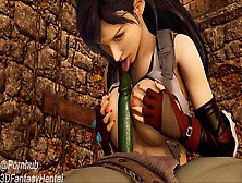 Final Fantasy Tifa Lockhart Endures Hard Rough Sex And Receives Internal Cumshot In Don Corneo's Basement