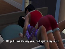 Sims 4: Is My Brother's Girlfriend Trying To Seduce Me? (He's Right There!)