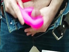 Wifes Vibrator Handsfree Cums On