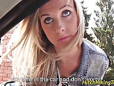 Hitchhiking Blonde Wynn Reed Getting Her Pussy Fucked Outdoor