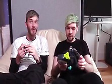 Itish Twink + Swedish Femboi Shove A Bopit In Their Arses And Zap Nipples