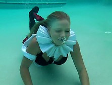 Trina Mason Clothed Underwater