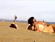Voyeur Camera Catches Nude Lovers On The Beach