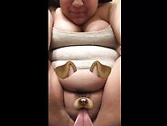 Putting A Snapchat Filter On My Pussy