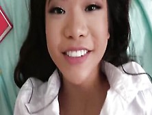 Hot Asian Daughter Taste Stepdaddy's Cum