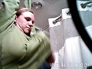 Hidden Shower Spy Cam Caught....  Or Maybe Not Lol