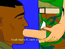 Interracial Cartoon Gay Porn