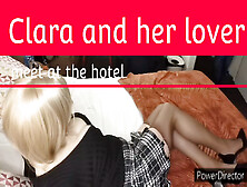 Clara Gives A Blowjob In An Hotel Room