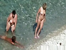 Mature Nudist Women In The Water