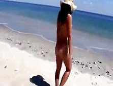Big Ass Milf Naked On A Beach