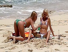 Blue Angel And Kacey Jordan Beach Girls Lesbian Sex