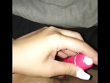 Asian Milf Rides Herself With Vibrator