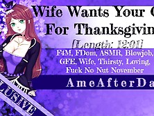 [Preview] Wifey Wants Your Jizz For Thanksgiving