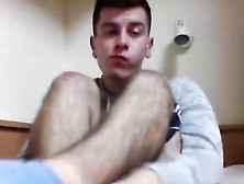 Hungarian Gay Boy Fingering His Big Ass And Cums On Cam