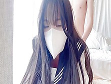 Perfect Body Chinese Schoolgirl Gets Hammered And Cumshot Facial - Schoolgirls Tight Cunt Filled With Jizz P2