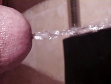 Closeup Video Of My Peeing Penis