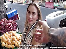 Carne Del Mercado - Local Women Anastasia Rey Picked Up From Work And Drilled Rough