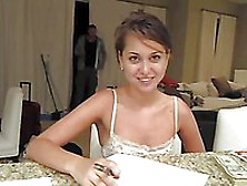The Seducing Babe Riley Reid Is Getting Her Beautiful Downblouse View Shot