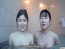 Adorable First Time Japanese Lesbians Private Vacation Video
