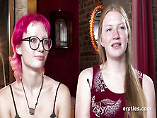 Ersties - Zoe Und Tonja Stehen Auf Ungewöhnliche Dinge - Lesbian