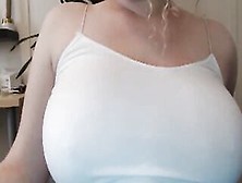 Long Melons Blonde 19 Year Old Big Vibrator Bj And Titjob